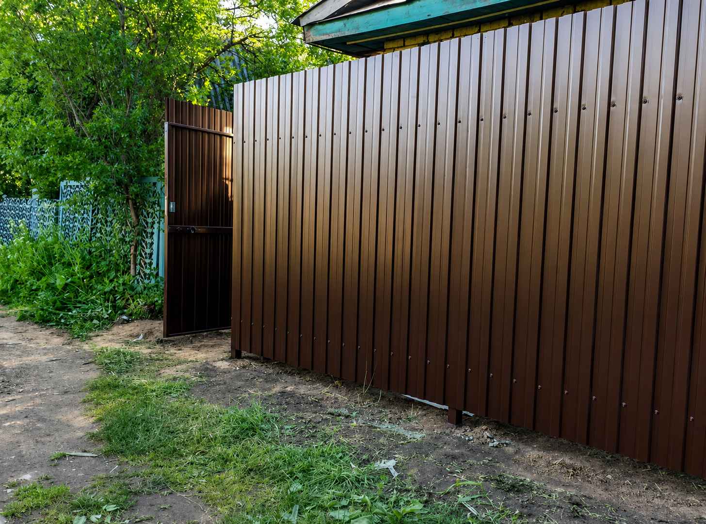 Ограждение из профлиста СС10